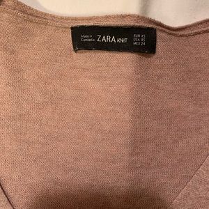 Zara knit top 🌹 👚